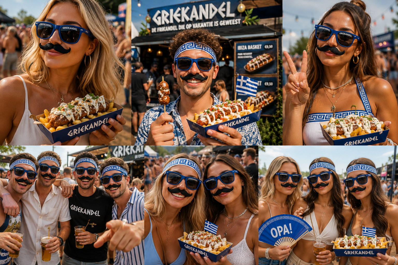 Griekandel festival crowd